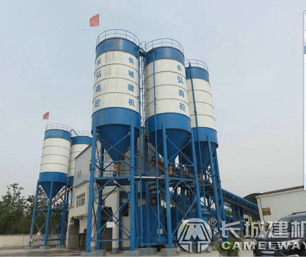 hzs180商砼攪拌站生產線