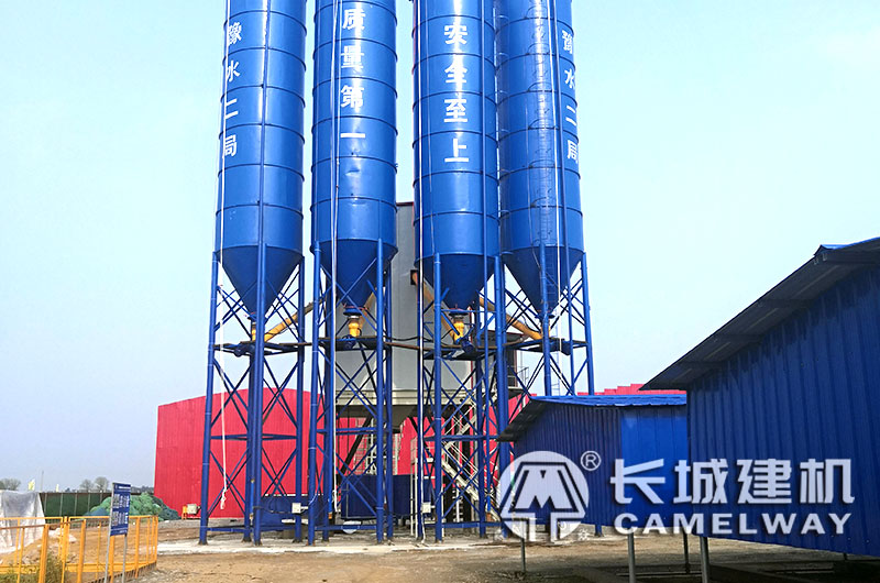 hzs50站客戶現(xiàn)場(chǎng)